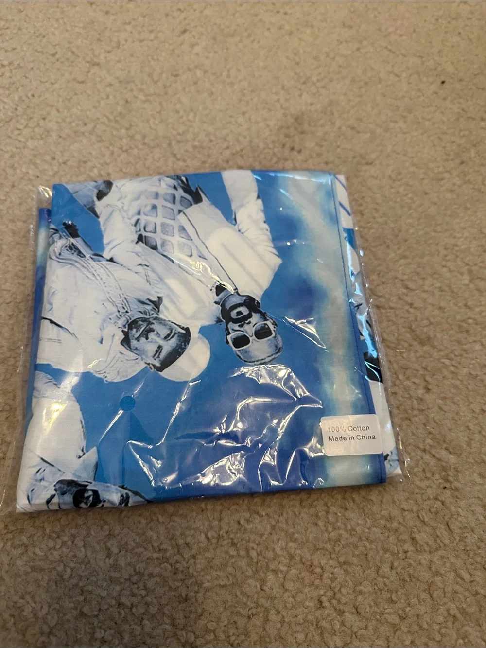 Backstreet Boys Blue Tie-Dye Bandana NEW Summer 2026 Merch